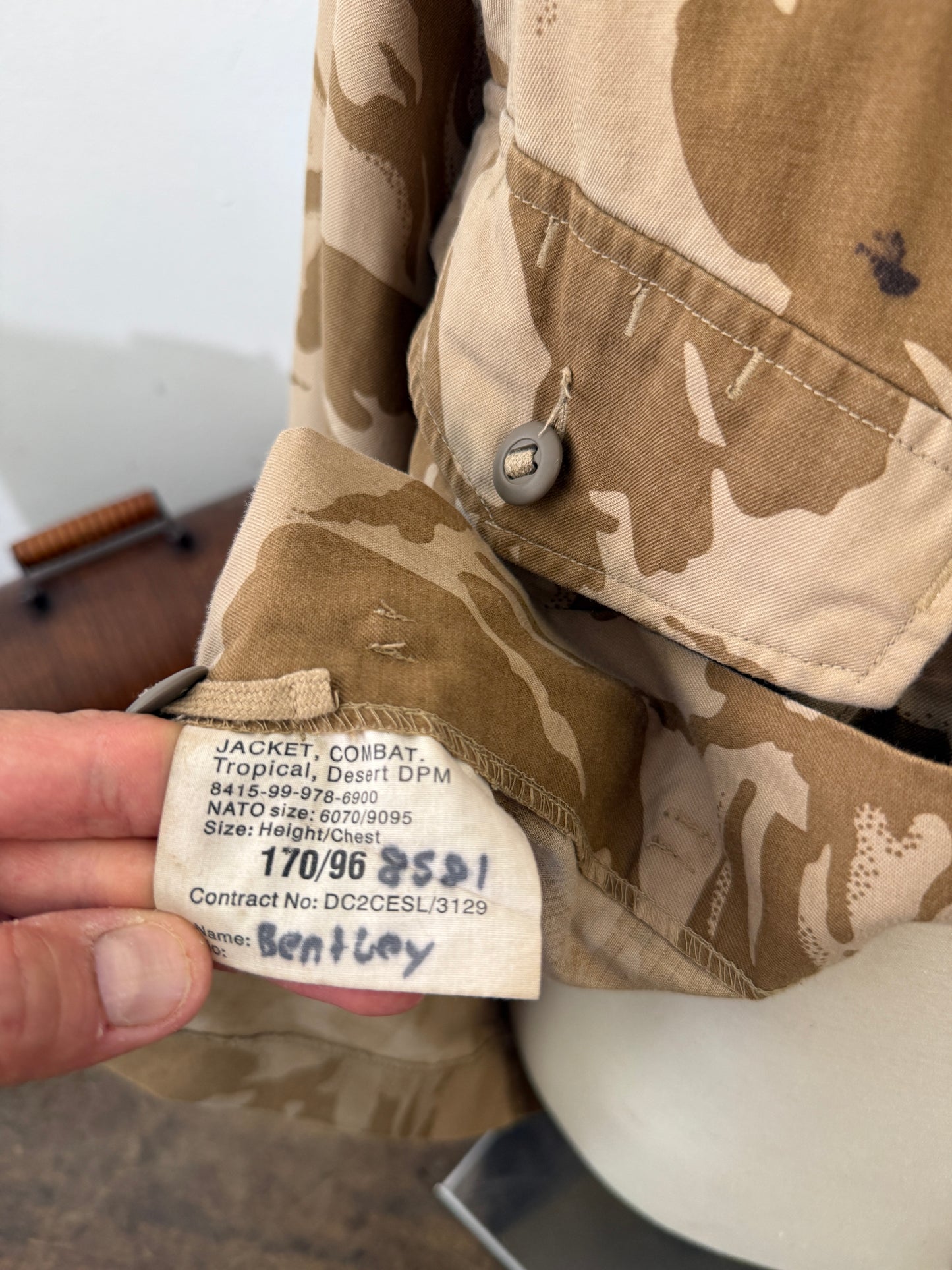 Vintage British Army Dpm Jacket “M”