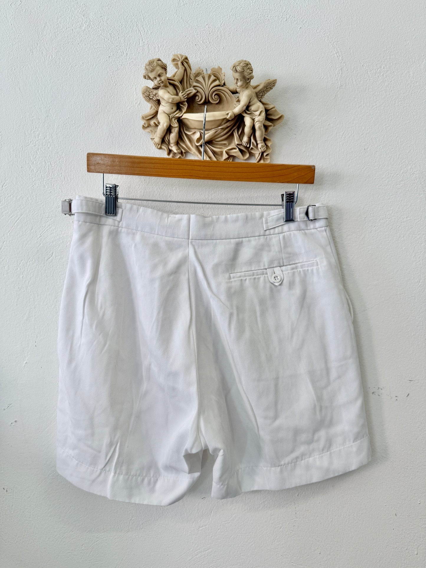 White British Royal Navy PTI Unisex Shorts with Side Adjusters