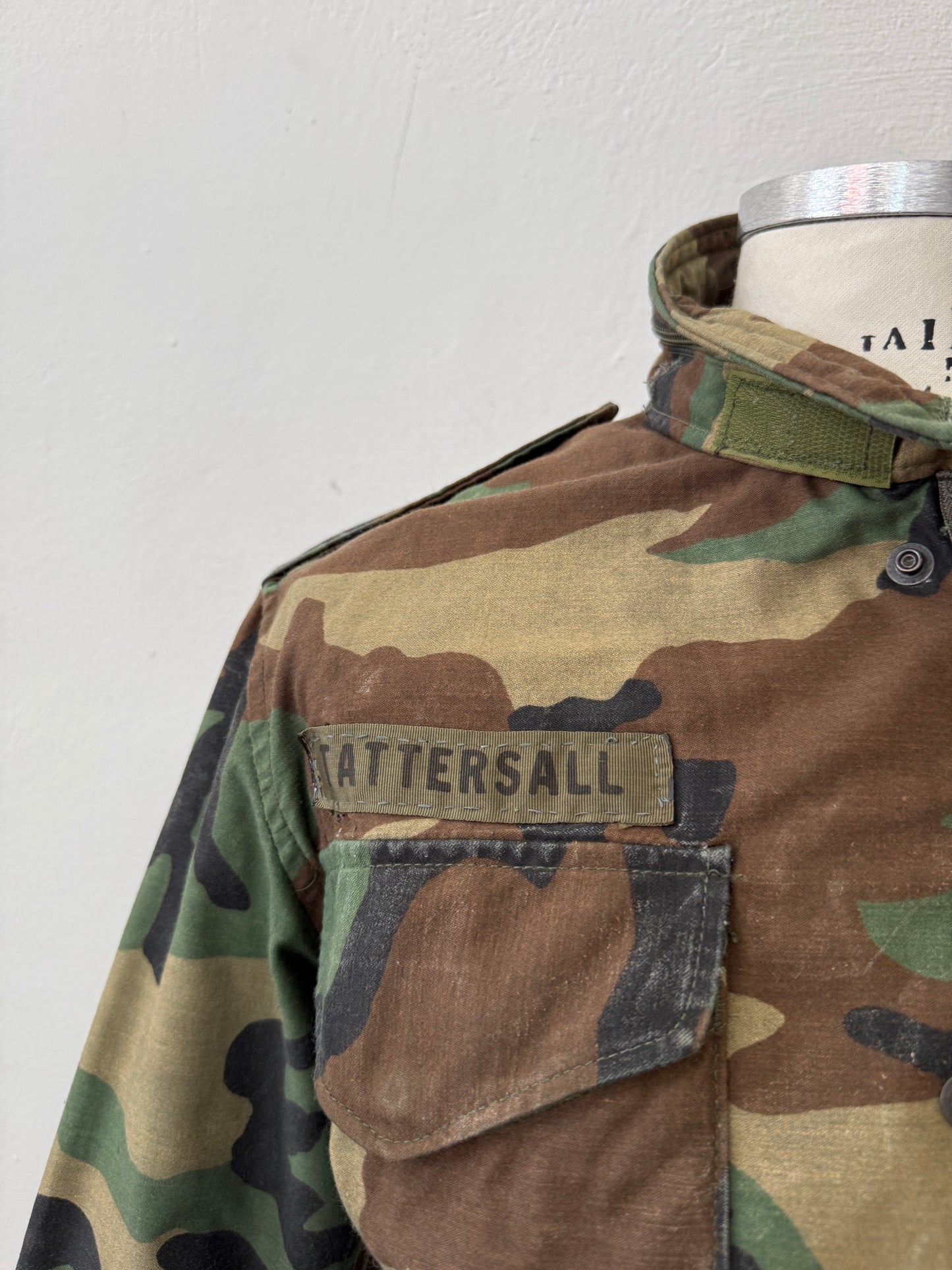 Vintage Woodland Field Jacket M65 Us Army “XS/S”