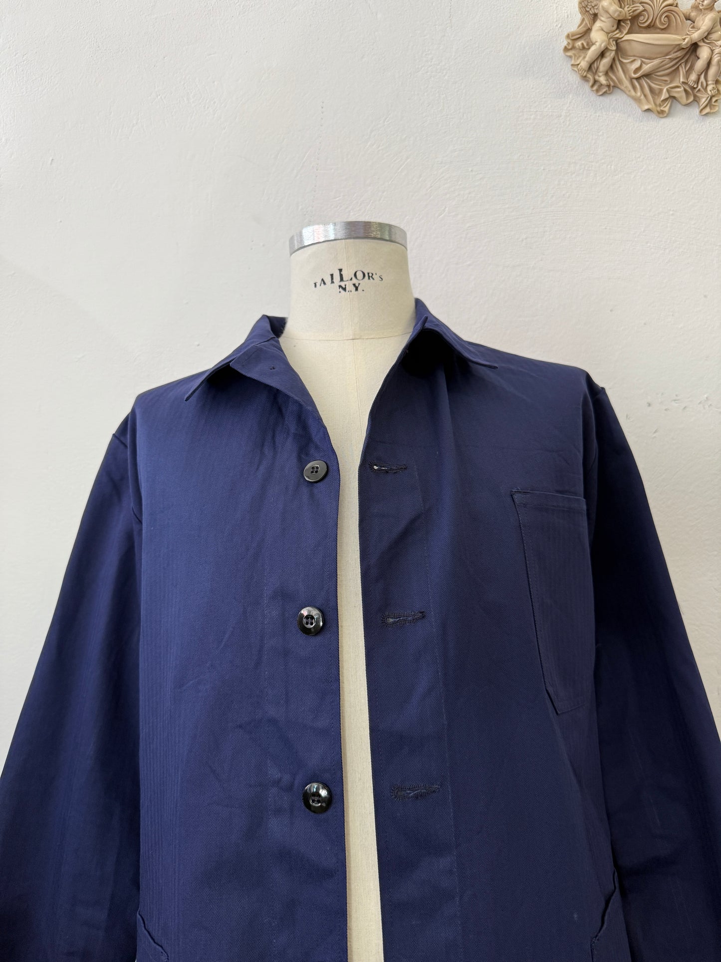 Vintage 90’s German Army Work Jacket HBT “L/XL”