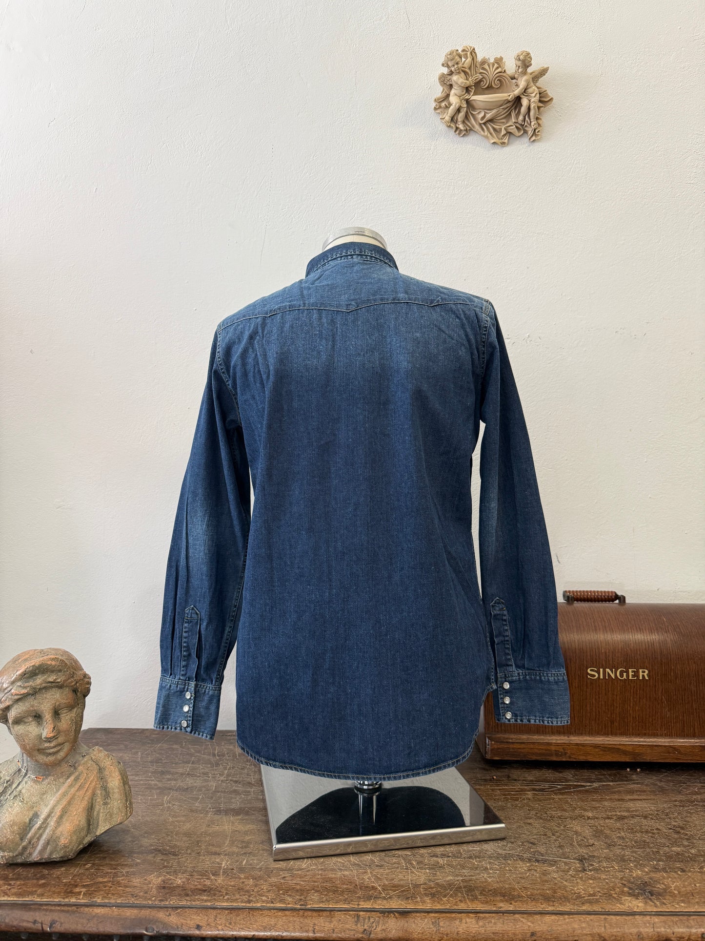 Western “Jeckerson” Denim Shirt - S, M, L