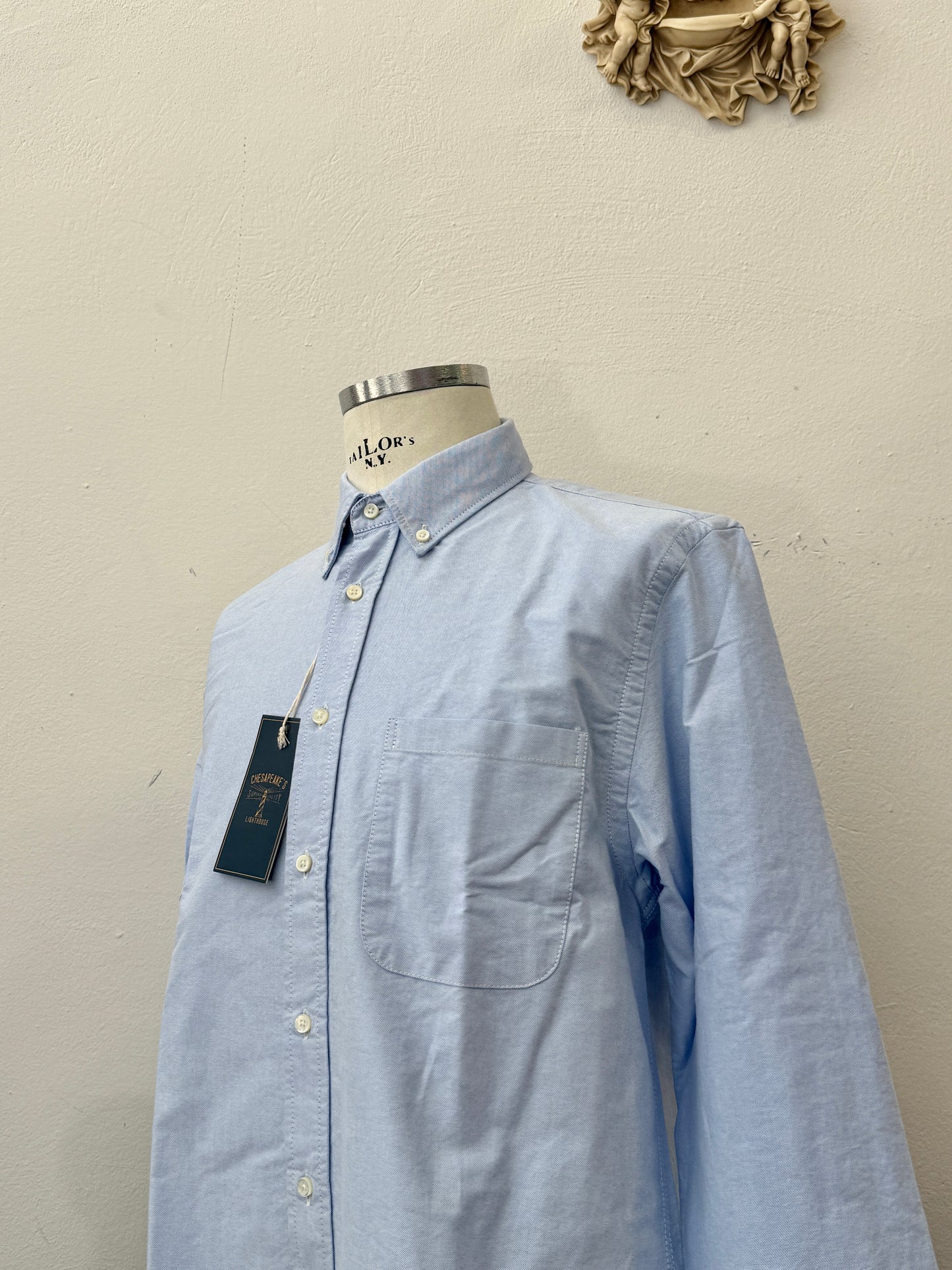 B.D. Oxford Shirt Cornell Sky - Chesapeake’s