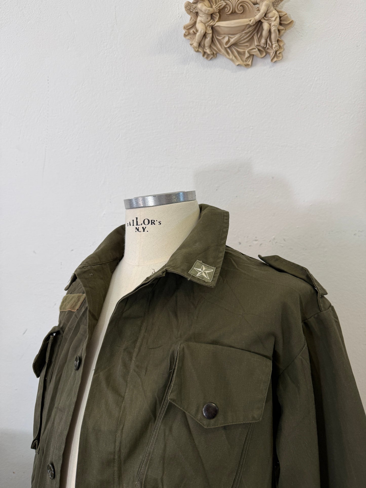 Vintage 80’s Italian Army Jacket “M/L”