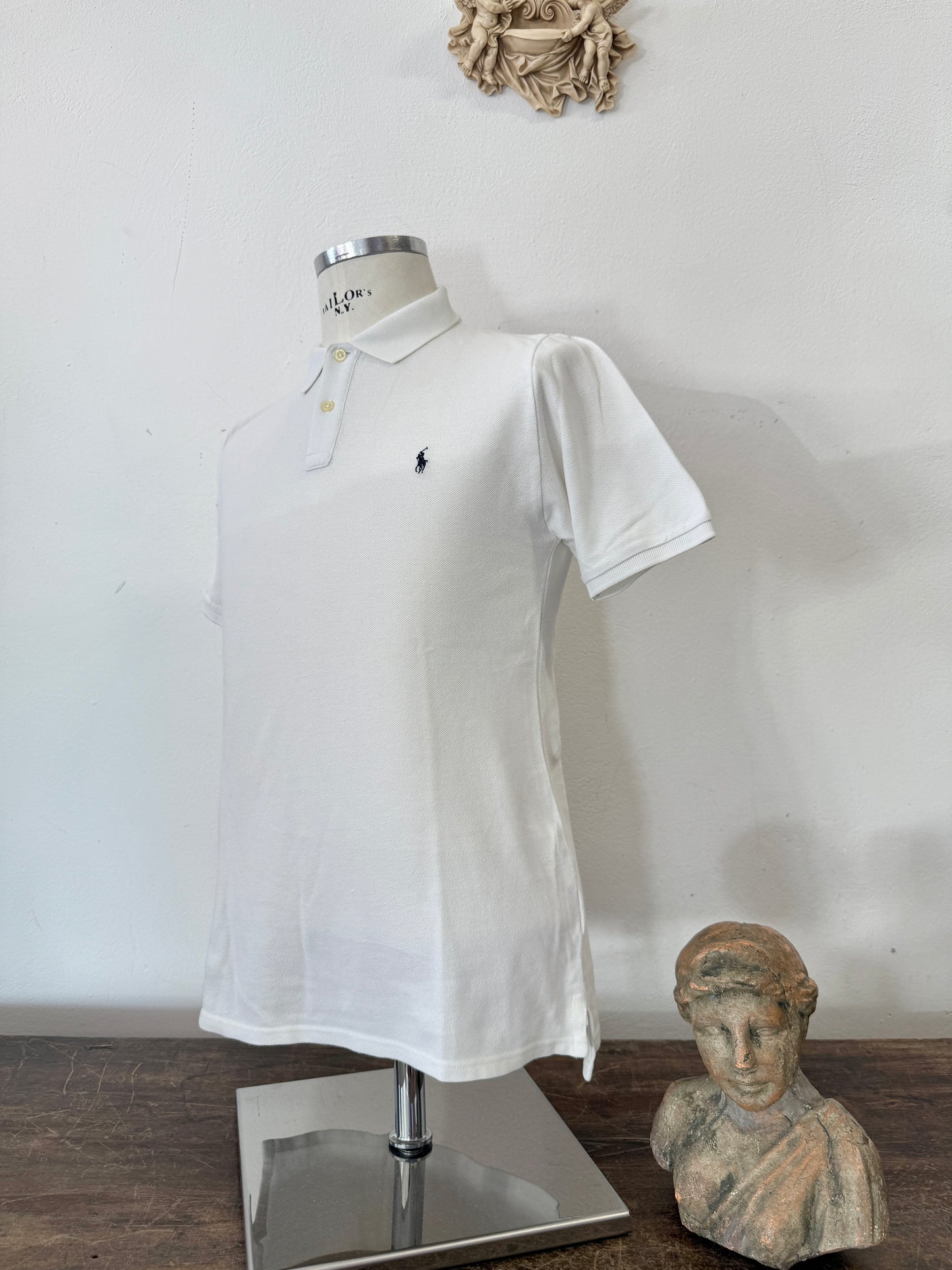 Vintage Polo Ralph Lauren White “S/M”