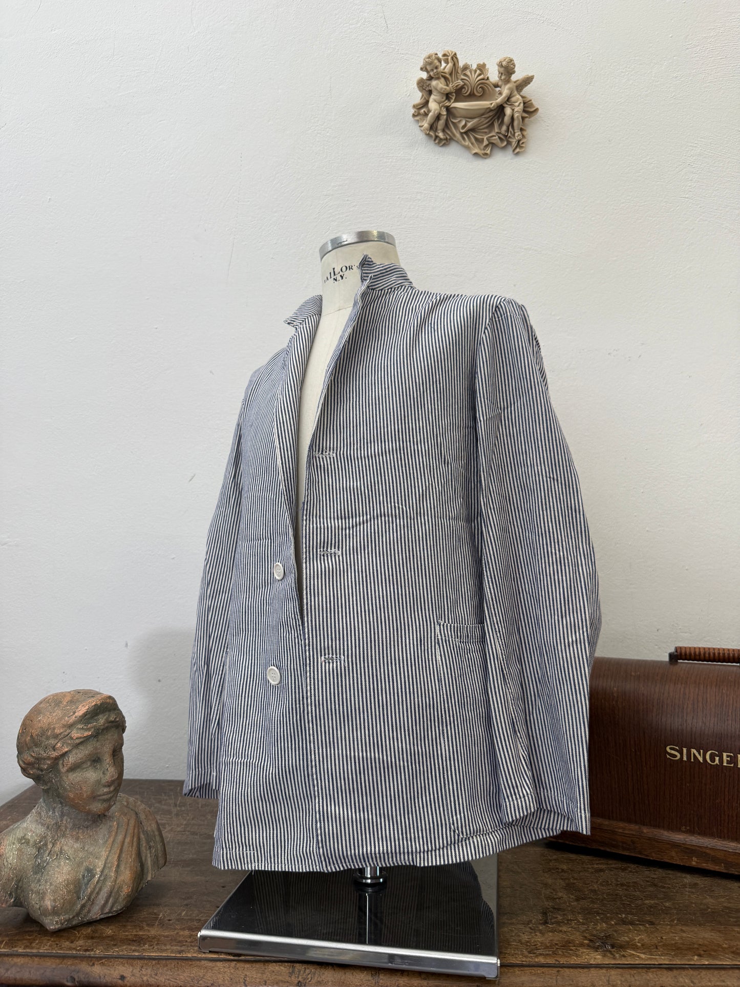 Vintage Italian Army Chef Jacket “L”