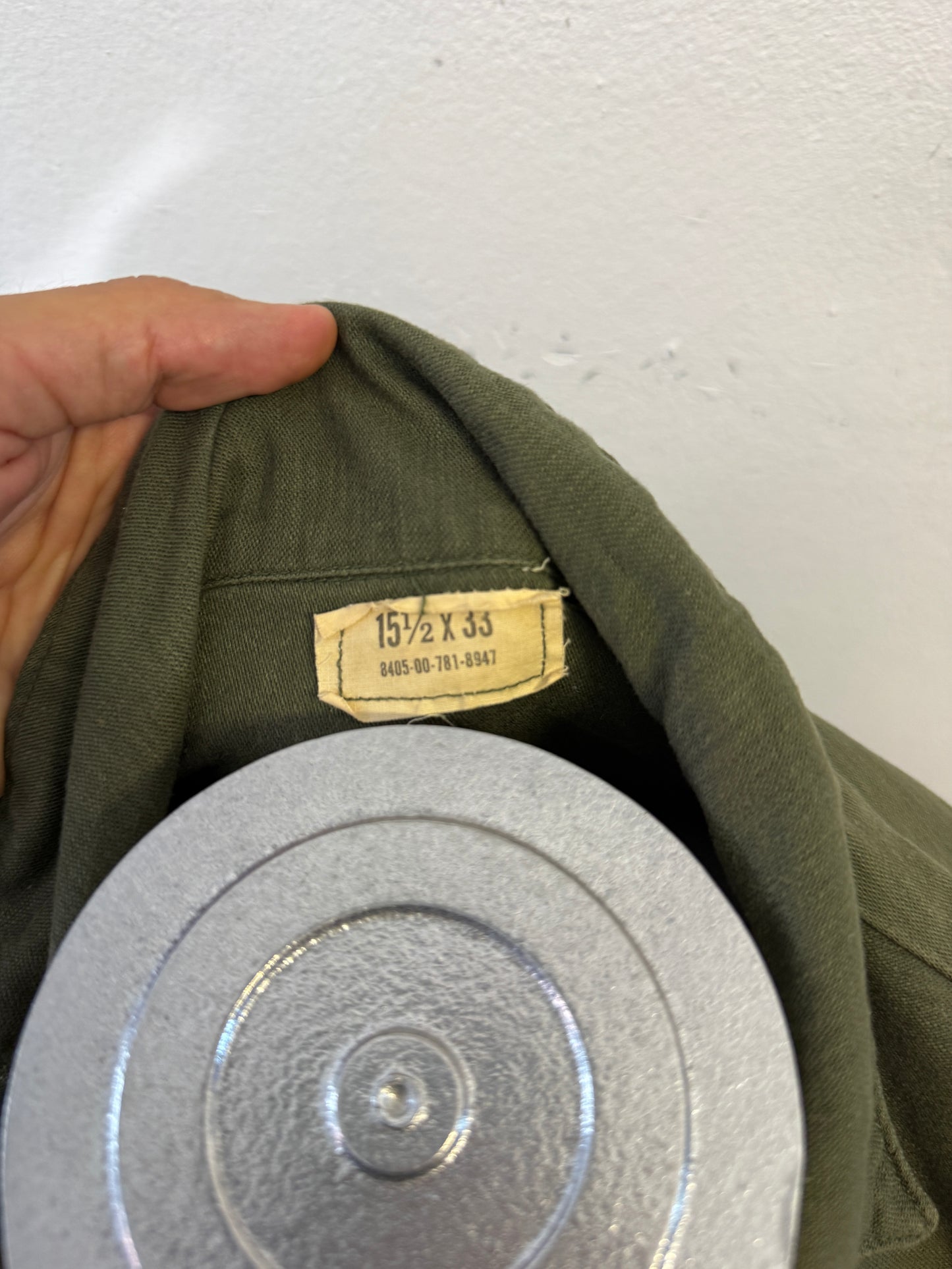 Vintage Og 107 Us Army Shirt “M”