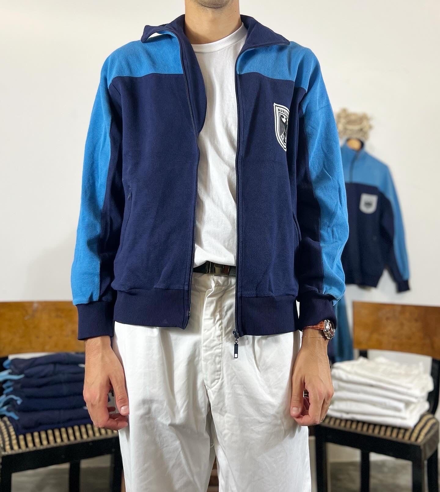 Vintage 1980's German Army Track Jacket