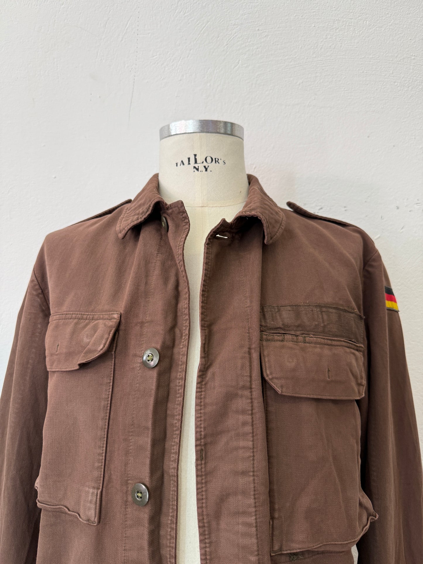 Vintage Moleskin German Army Jacket “M/L”