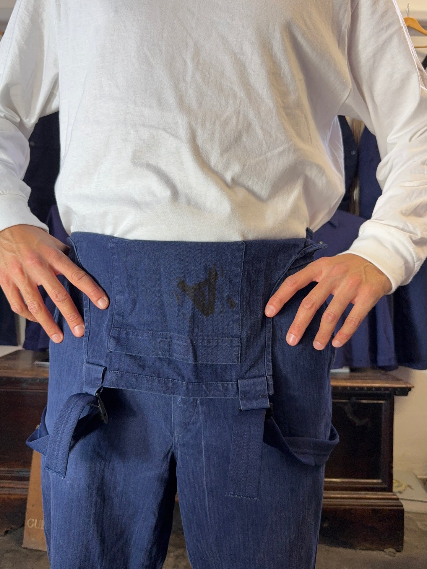 Vintage 90’s German Army Work Overalls “L”