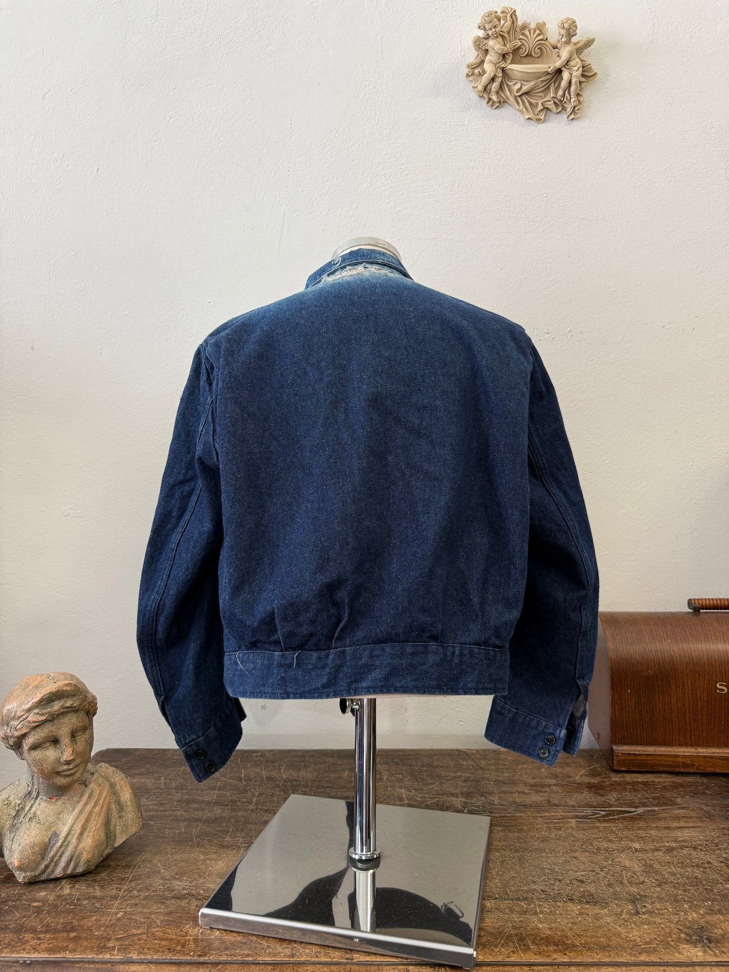 Vintage 90’s Italian Navy Jacket “M”