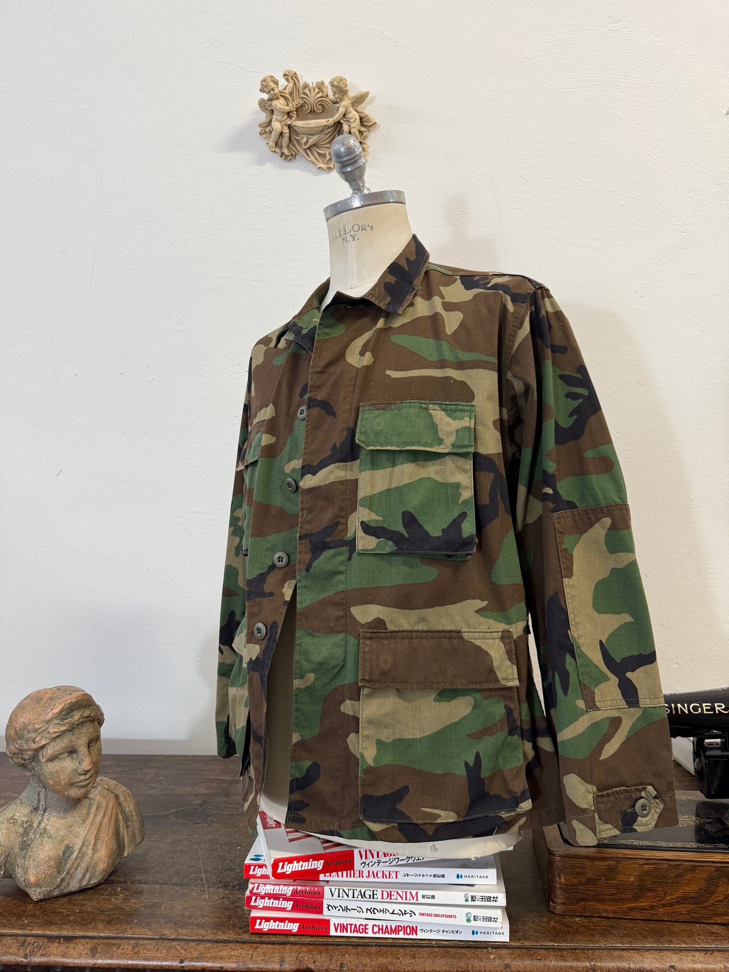 Vintage Woodland Jacket Us Army “M”