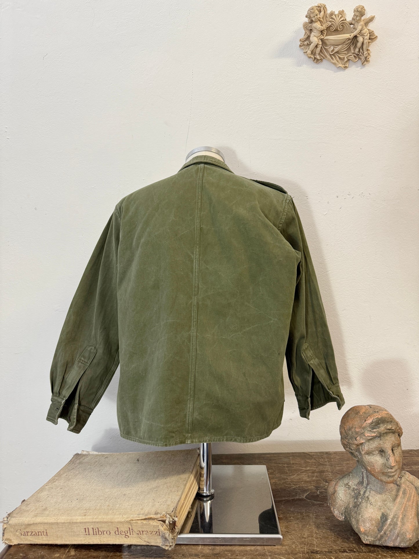 Vintage 80’s Hungarian Army Shirt “S”