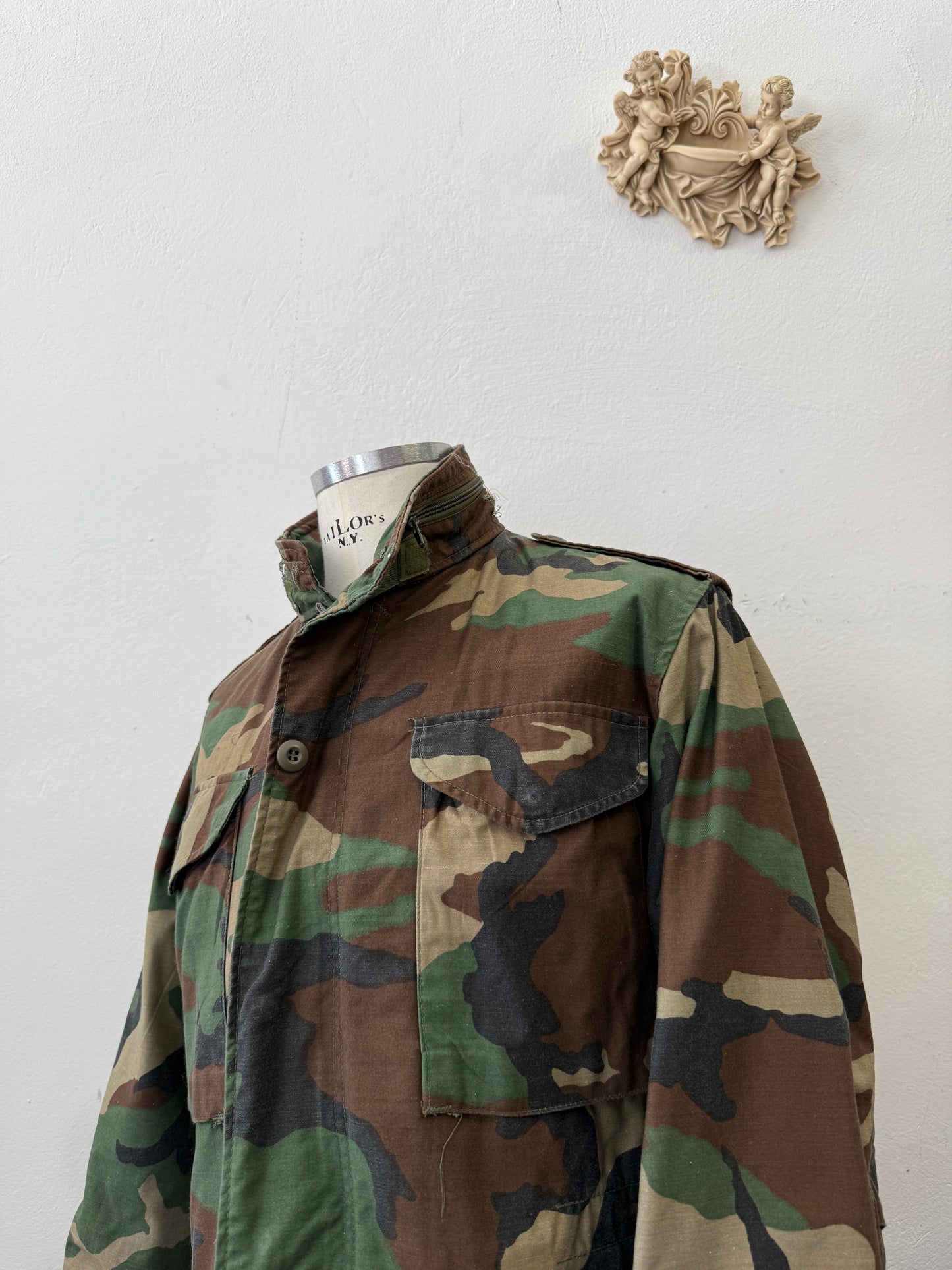 Vintage Woodland Field Jacket M65 Us Army “S”