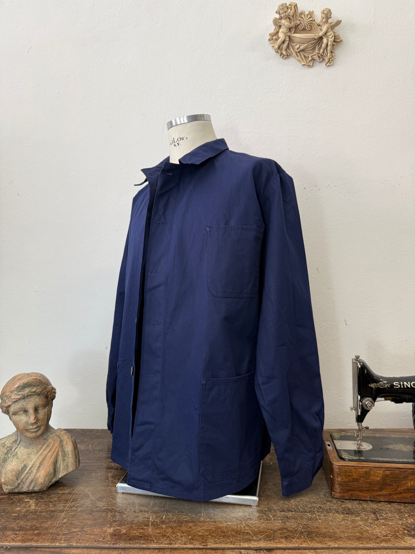 Vintage 90’s German Army Work Jacket HBT “XL”