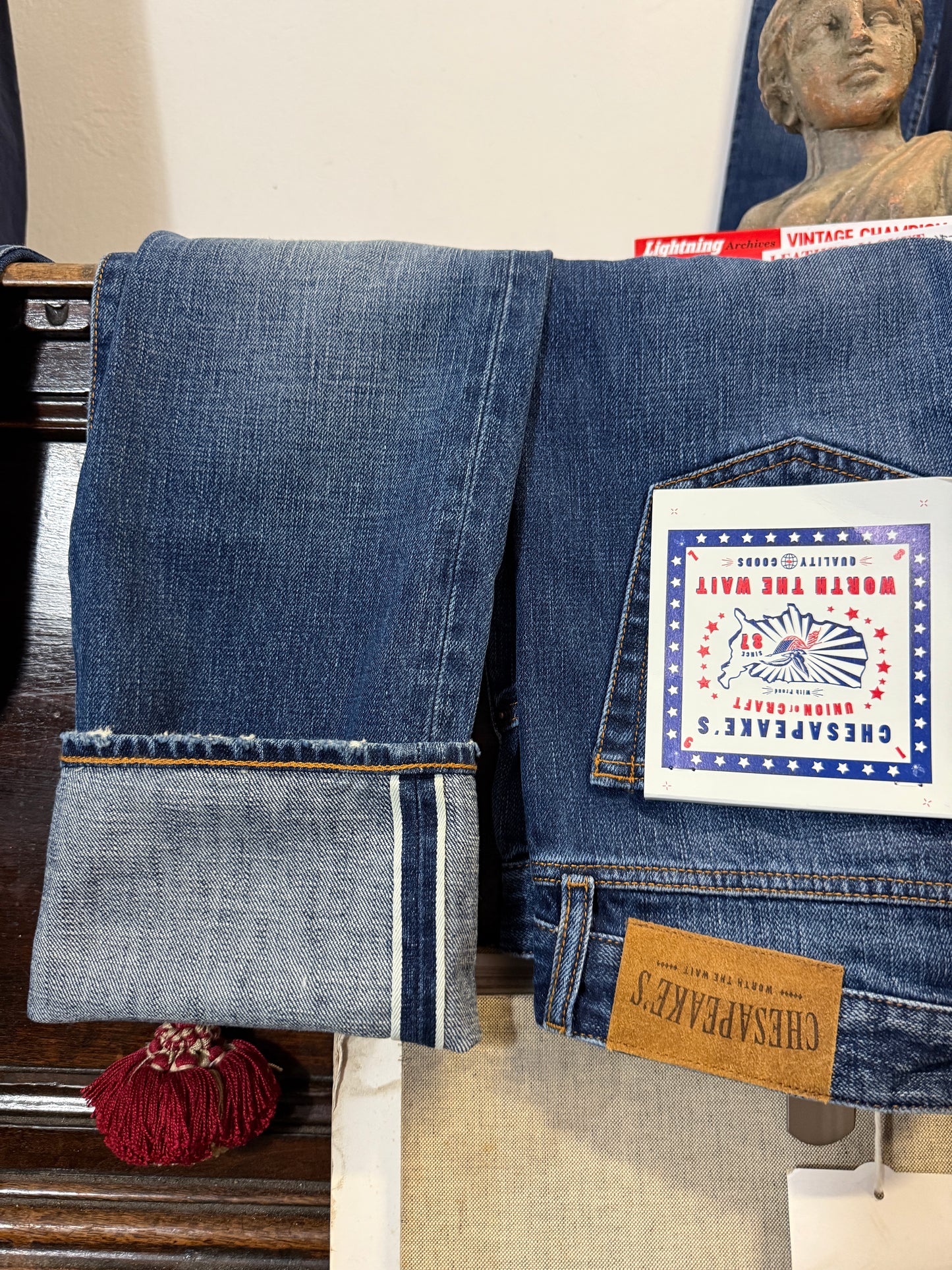 Denim Selvedge Stone Wash - Chesapeake’s