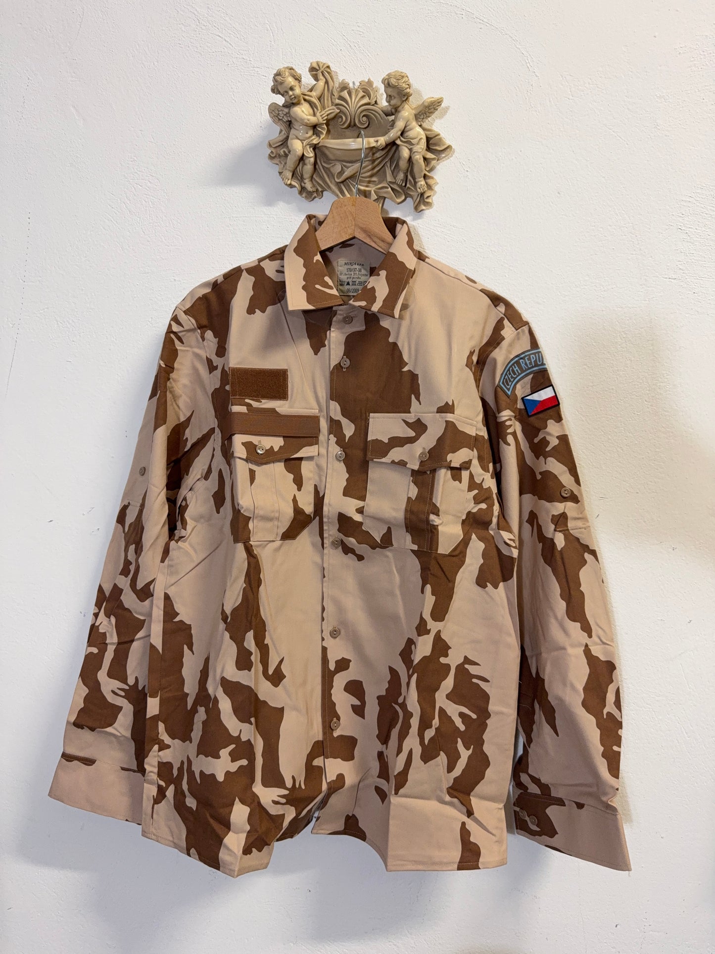 Deadstock Czech Republic Army Shirt - S, M