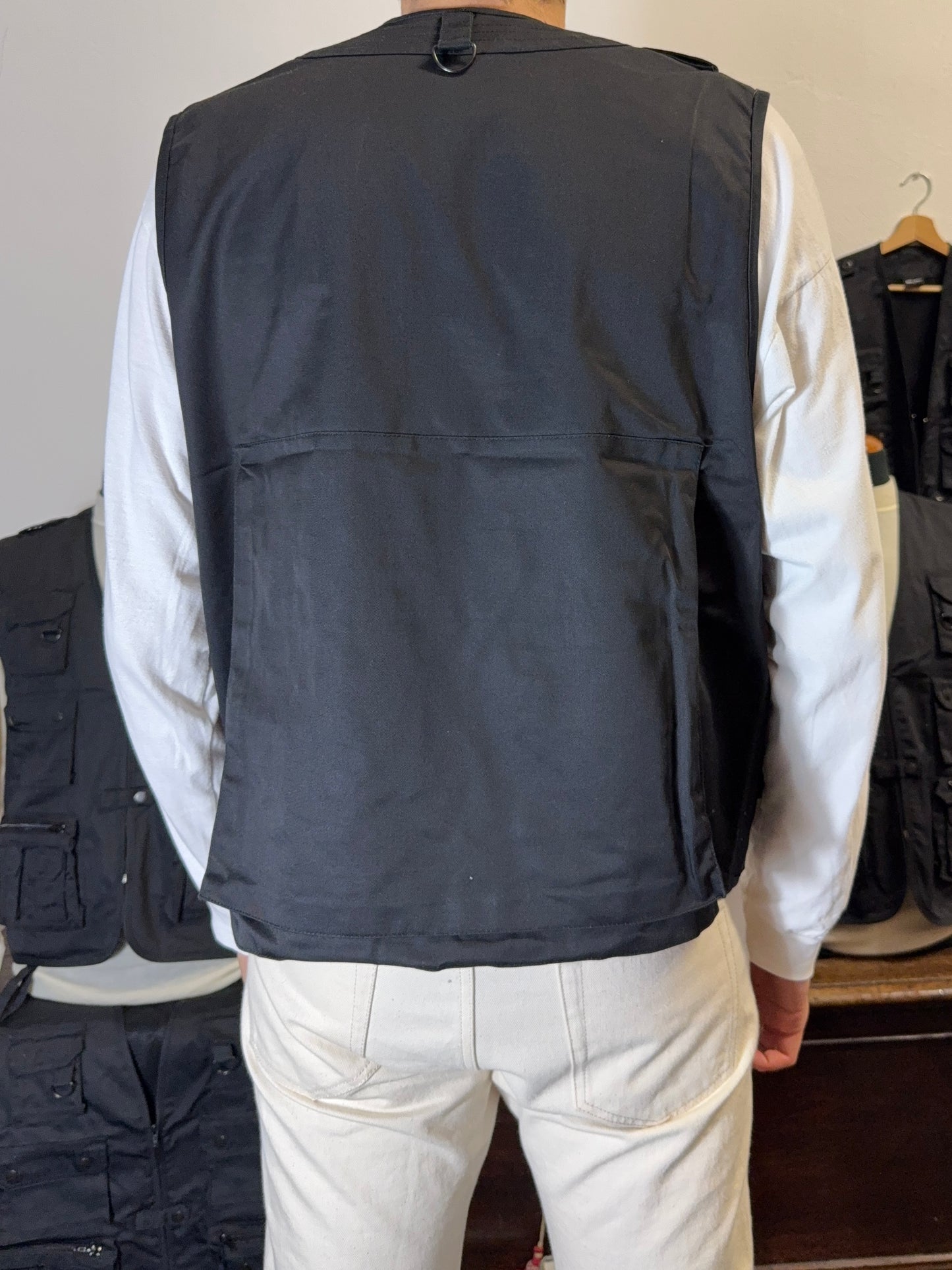 Black Tactical Utility Vest