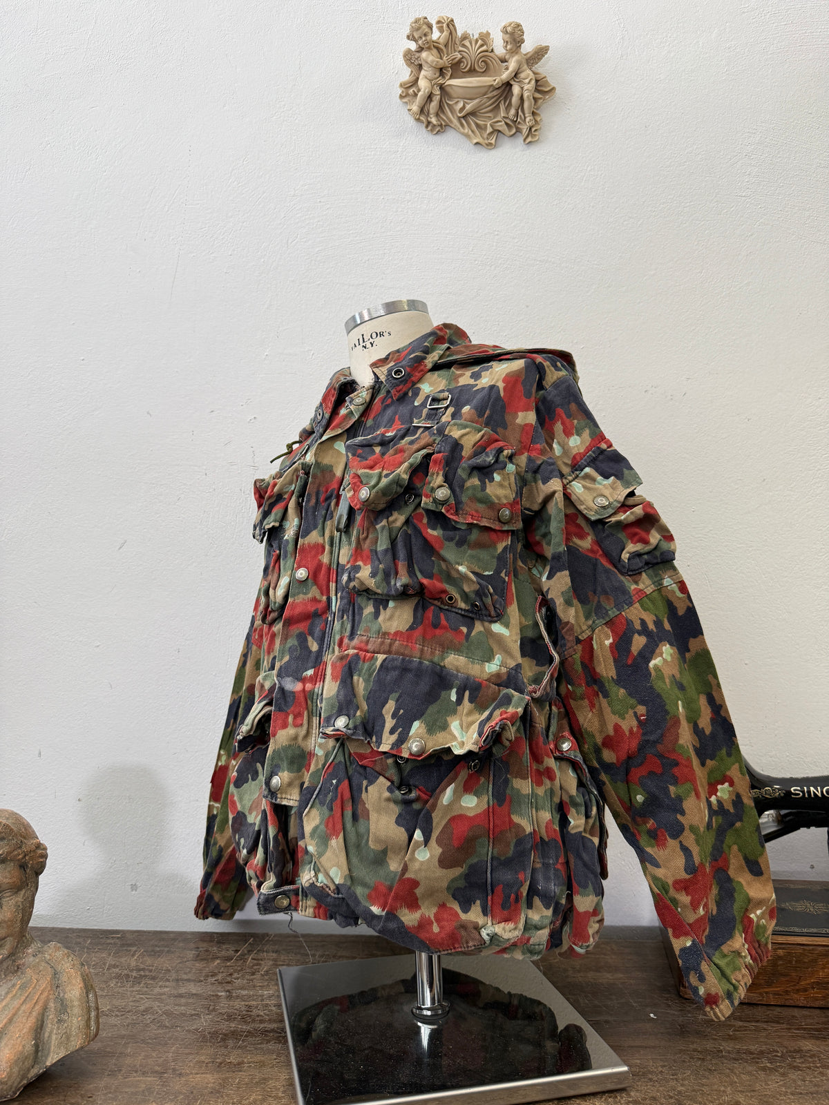 Vintage Swiss Army Camo Jacket M70 “L”