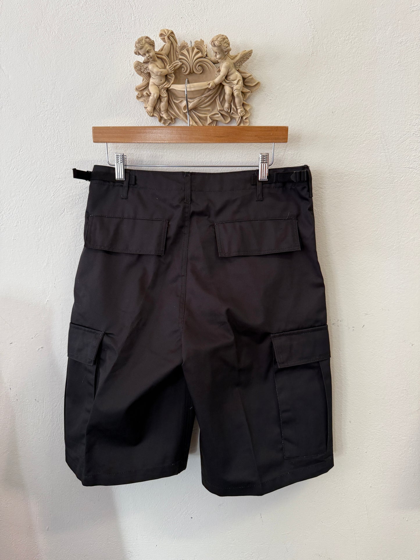 Black Cargo Short
