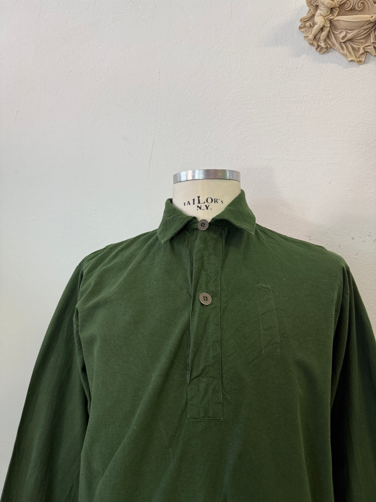 Vintage 80’s Swedish Army Shirt “M/L”