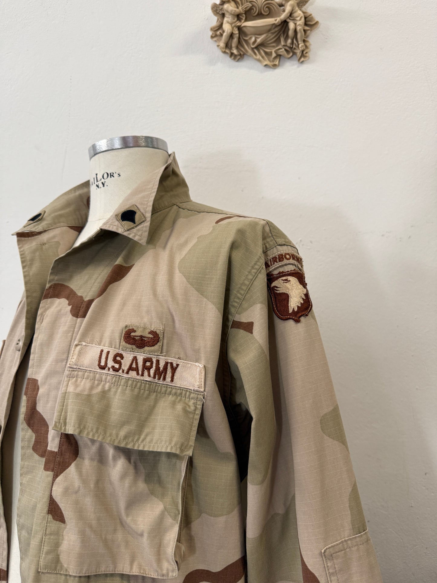 Vintage Us Army Desert Camo Jacket Rip Stop“XL”