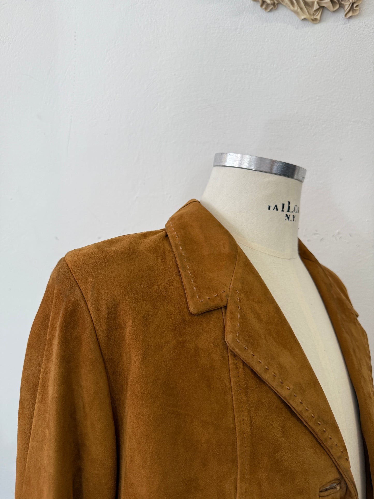 Vintage Woman Suede Jacket “M/L”