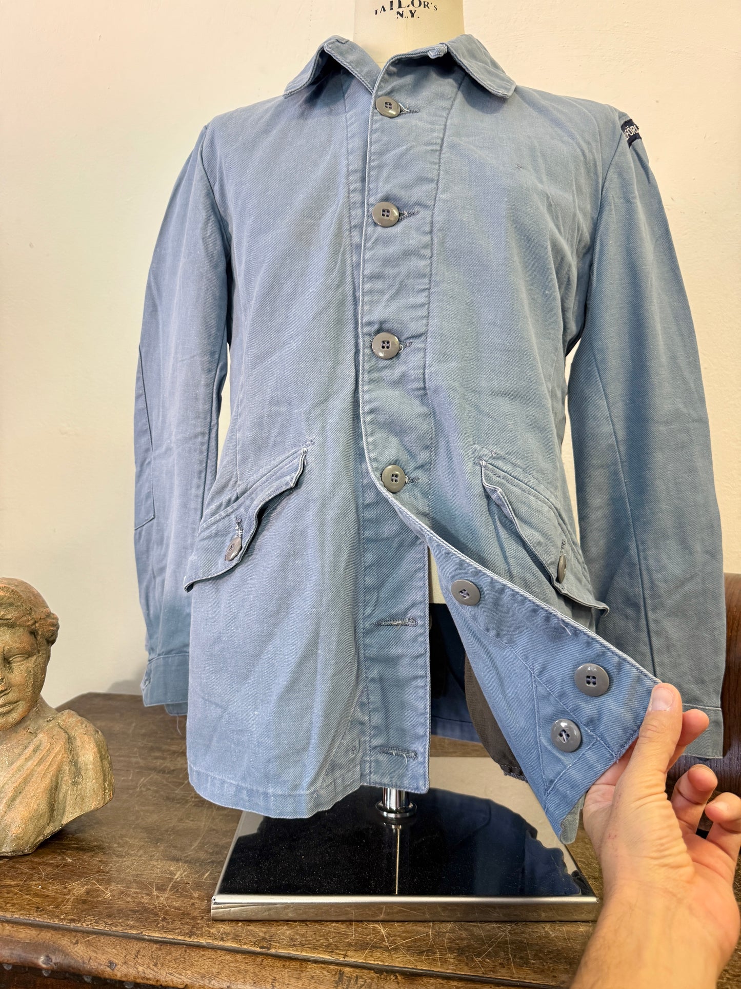 Vintage 60/70’s Swedish Civil Defense Uniform Jacket “M”