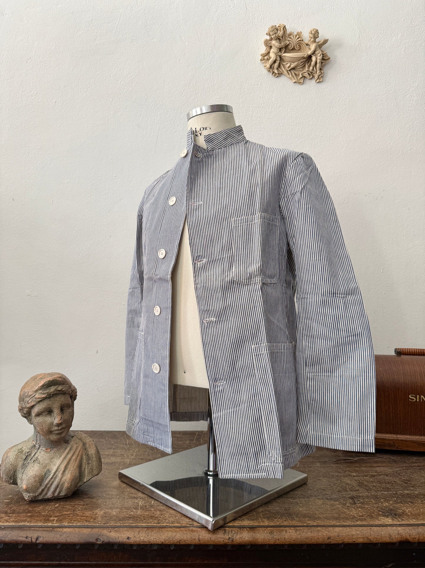 Vintage Italian Army Chef Jacket “S”