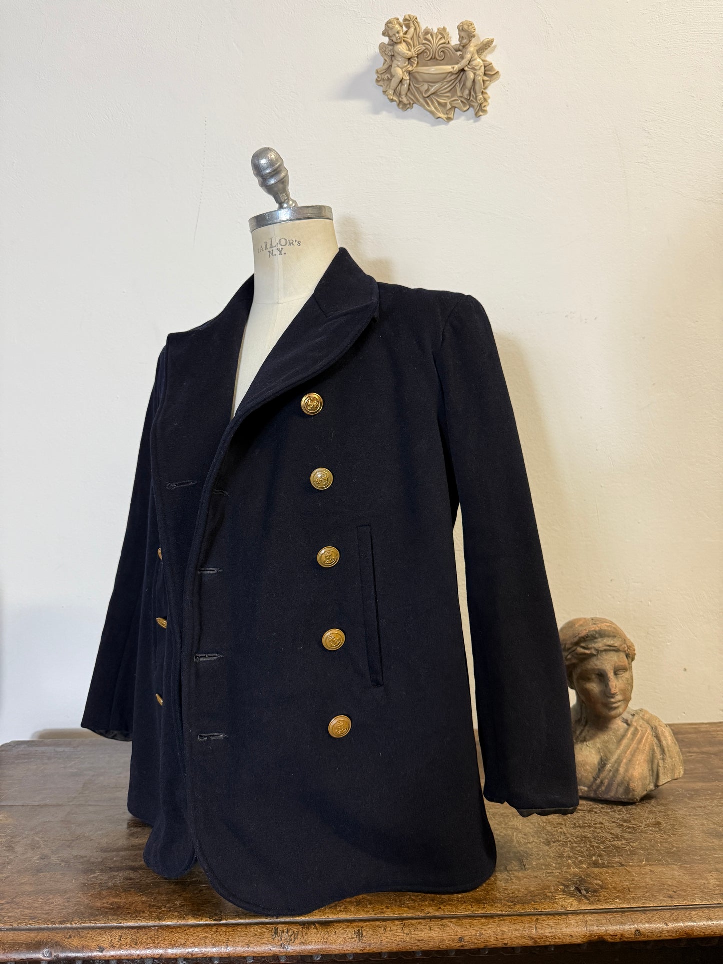 Caban vintage de la marine italienne « S »