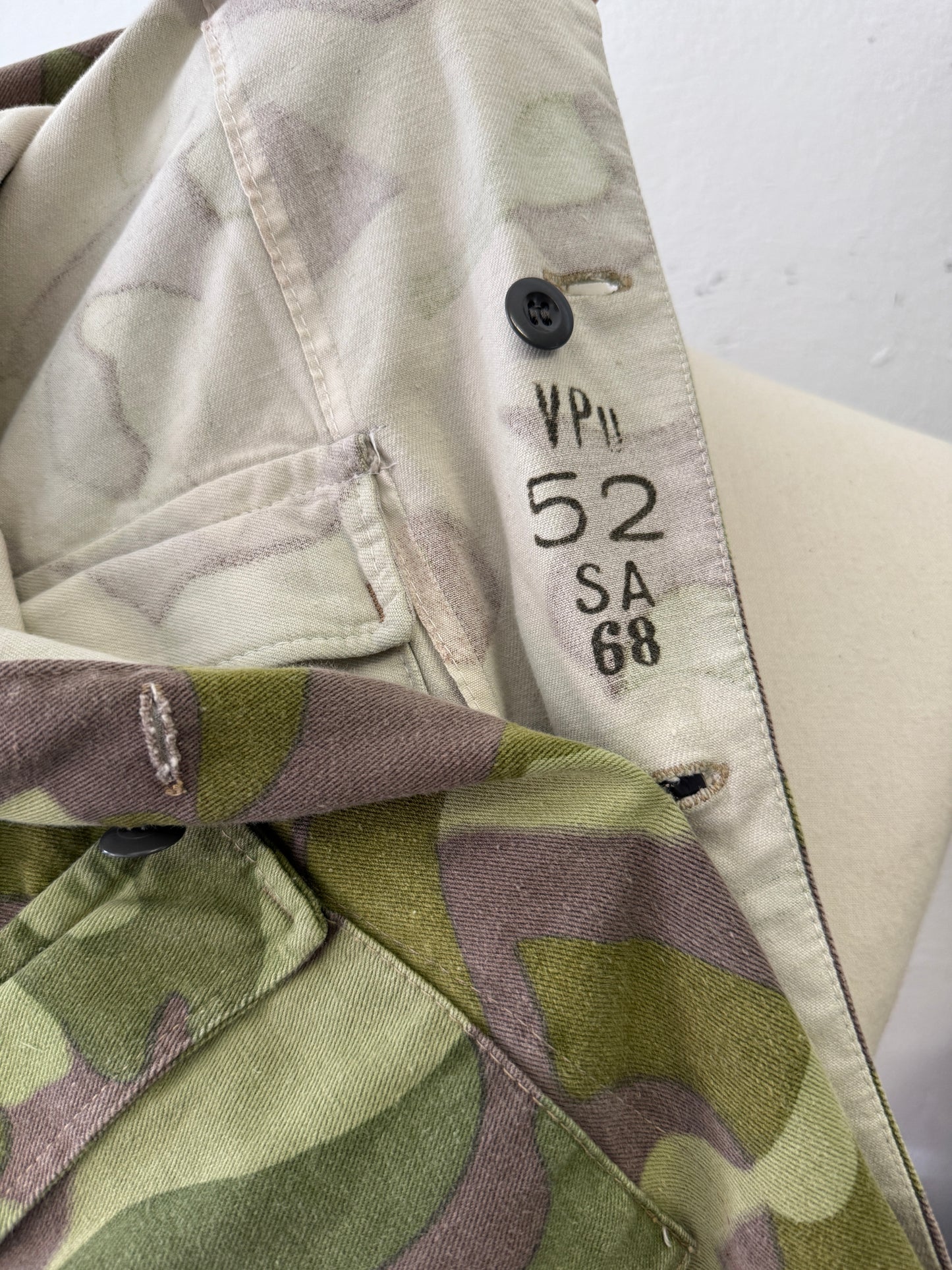 Vintage 60’s Rare Finnish Camo Jacket “L/XL”