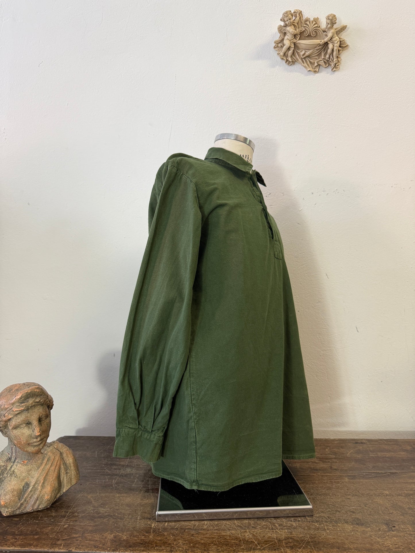 Vintage 80’s Swedish Army Shirt “M/L”