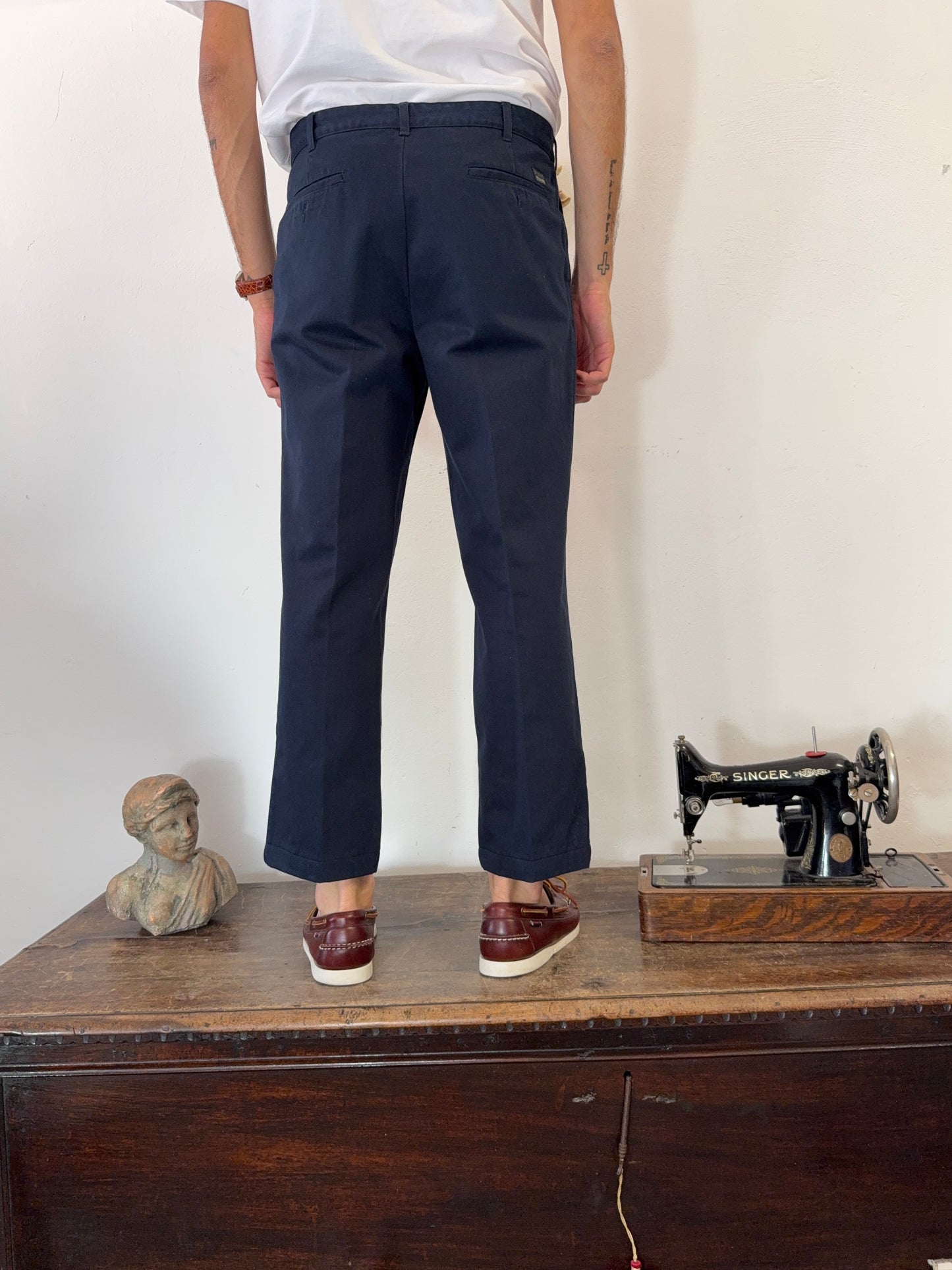 Vintage Blue Chino Pant “W35”