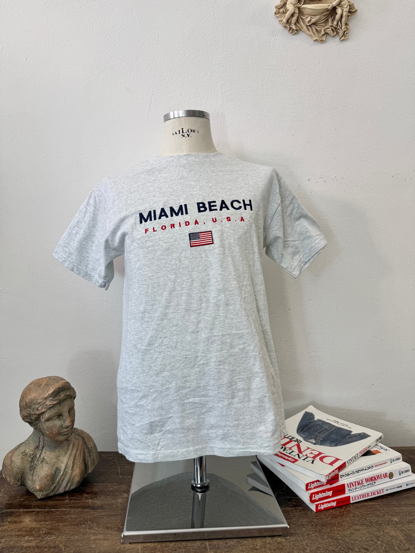 Vintage Fruit Of The Loom Tee “MIAMI BEACH” - M