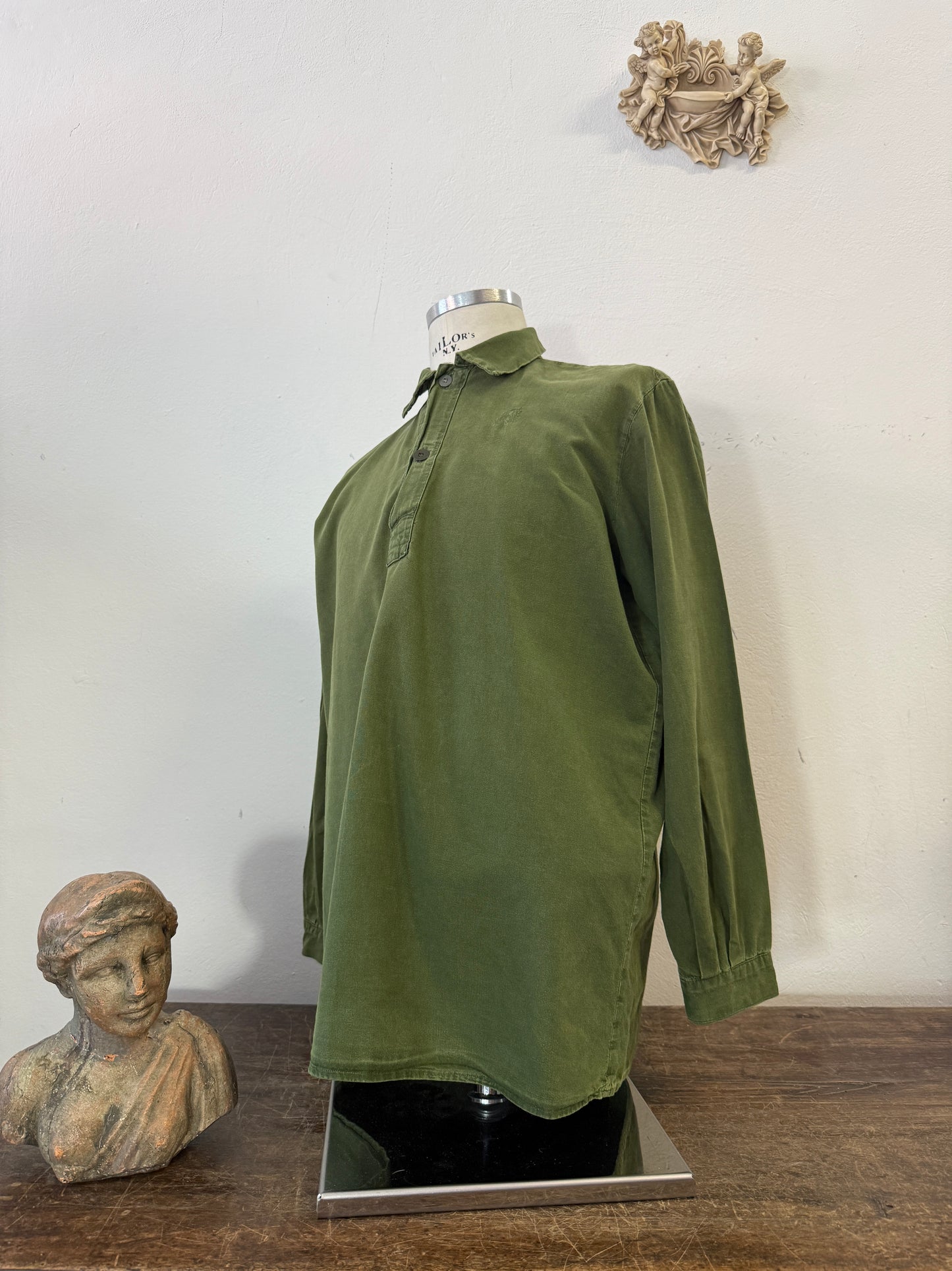 Vintage 80’s Swedish Army Shirt “L”
