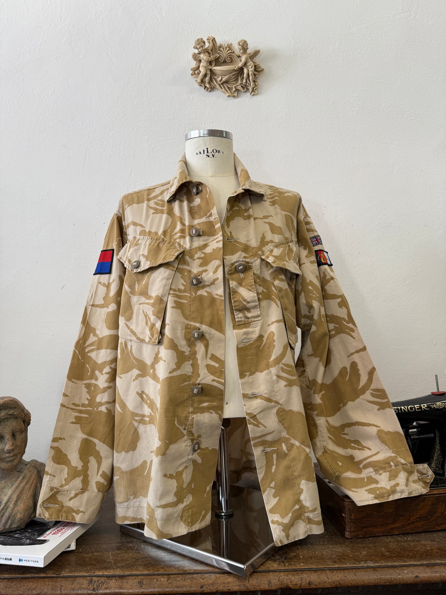 Vintage Jacket Combat Tropical Desert DPM “XL”
