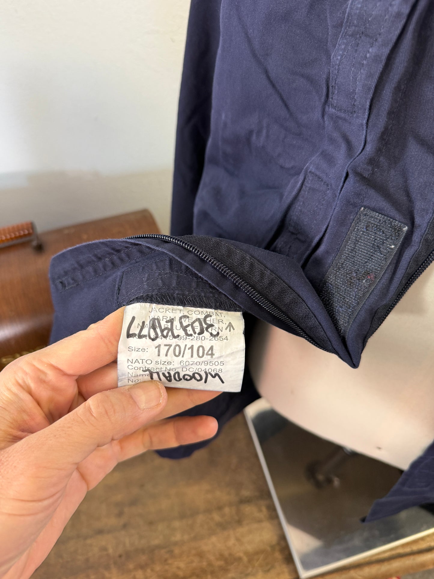Vintage British Royal Navy Jacket “L”