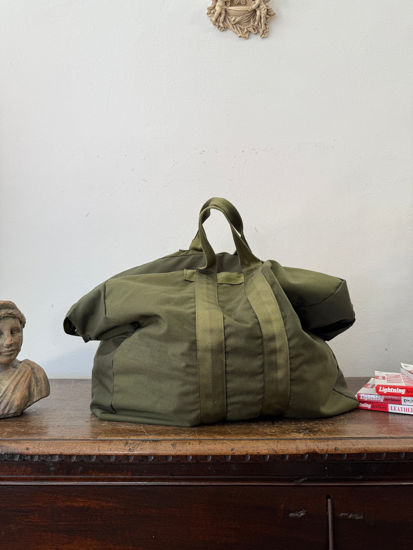 Vintage Nylon Us Flyers Kit Bag