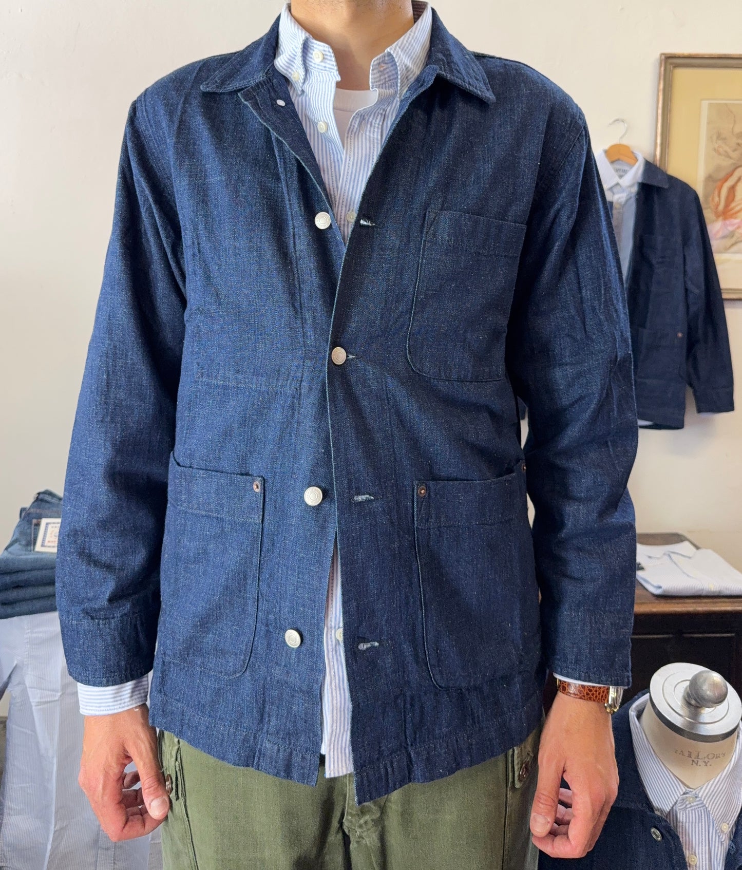 Work Jacket Denim Selvedge - Chesapeake’s