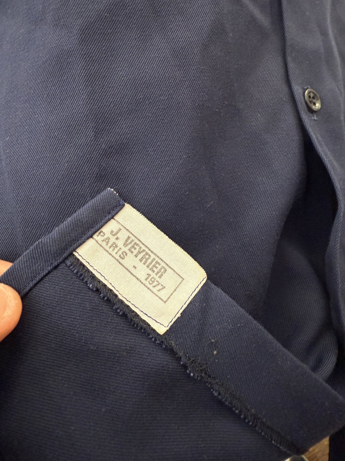 Vintage 70’s French Army Shirt “S”