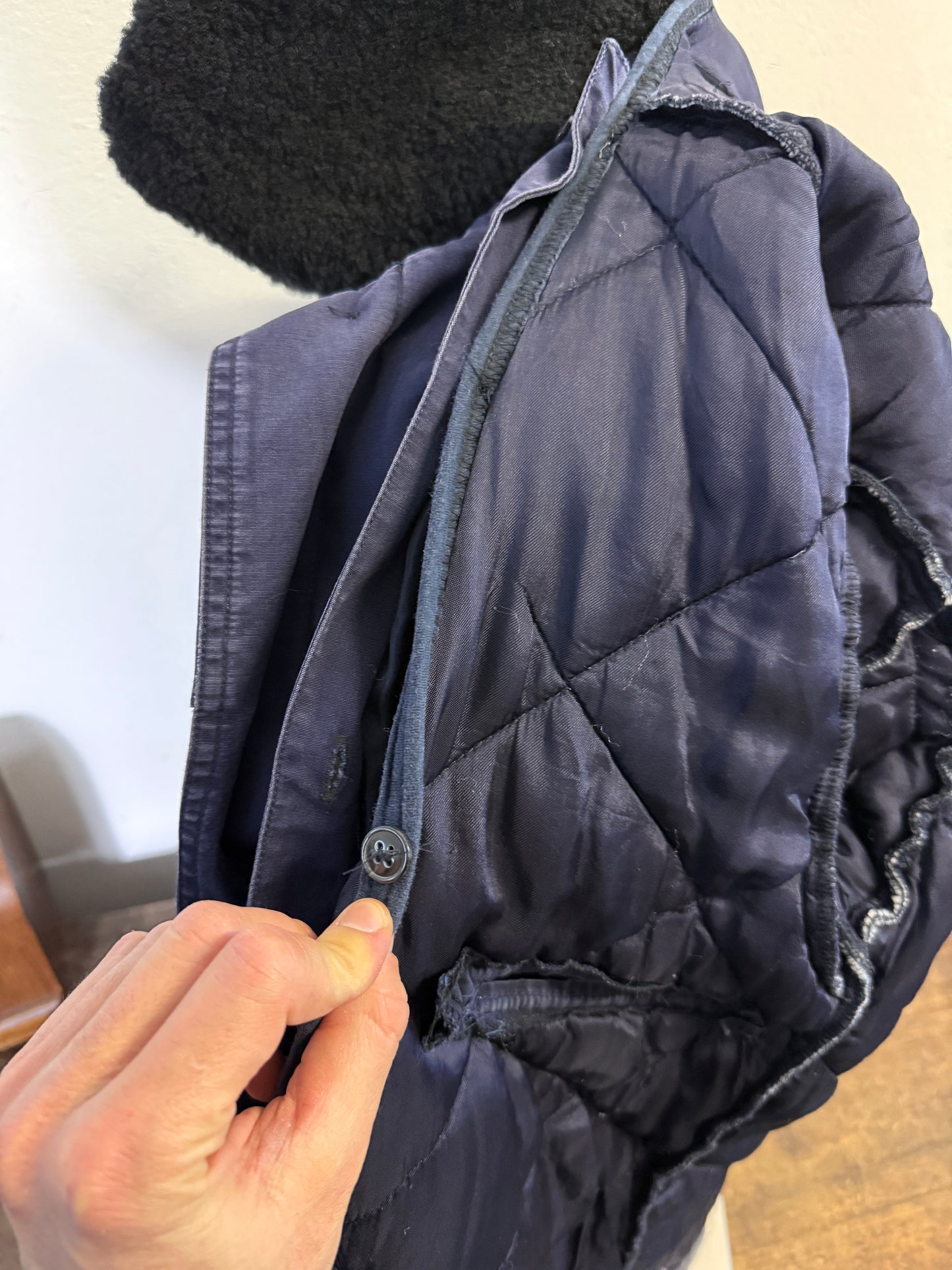 Blue Navy Coat “M/L”