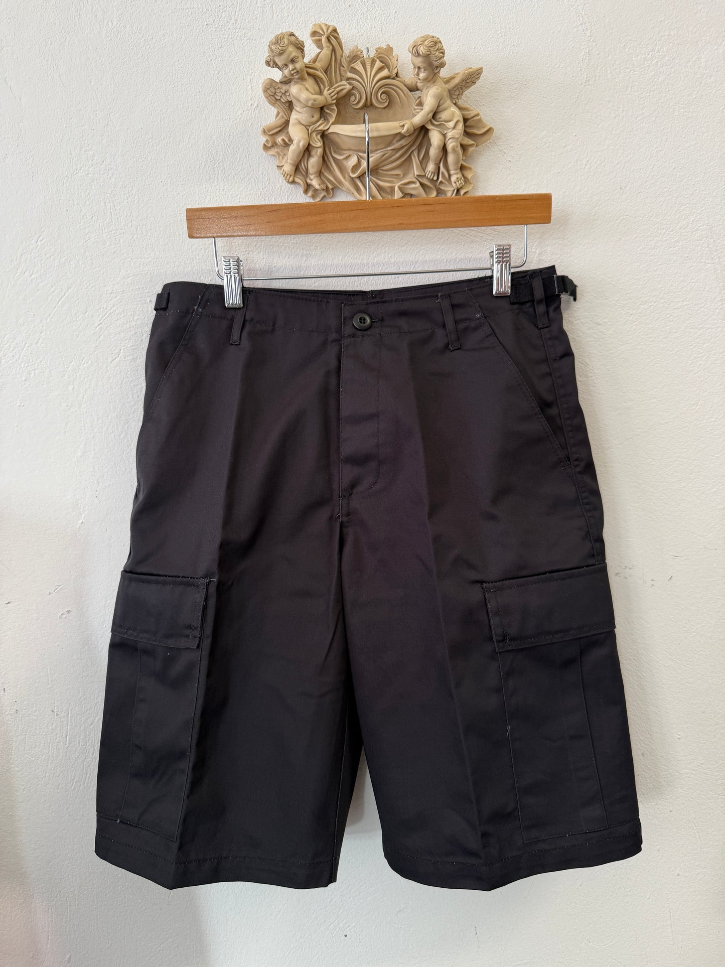 Black Cargo Short