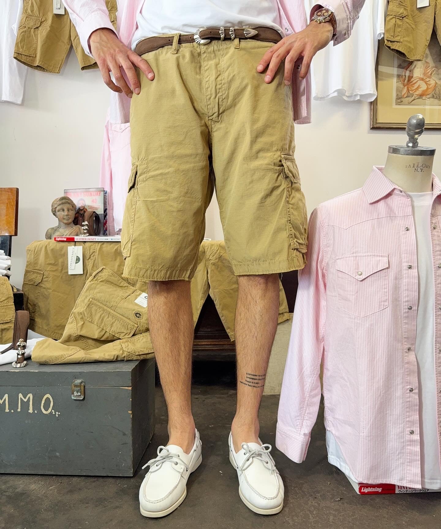 Cargo Short Barras Sand - Chesapeakes