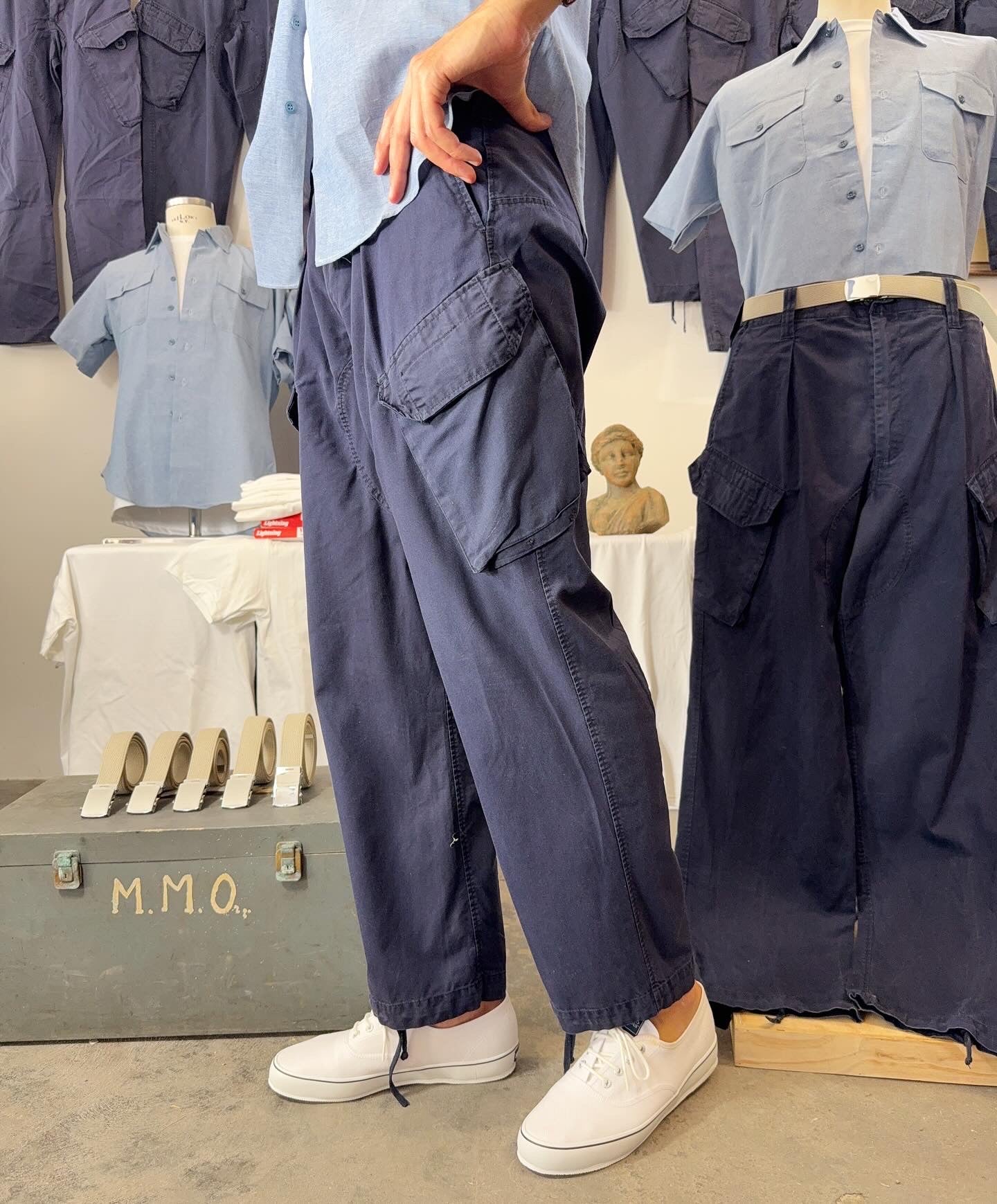 Vintage British Navy Pants “W36”