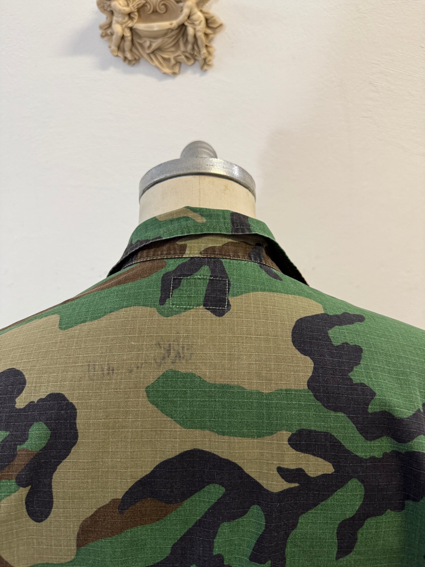 Vintage Woodland Jacket Rip StopUs Army “L”