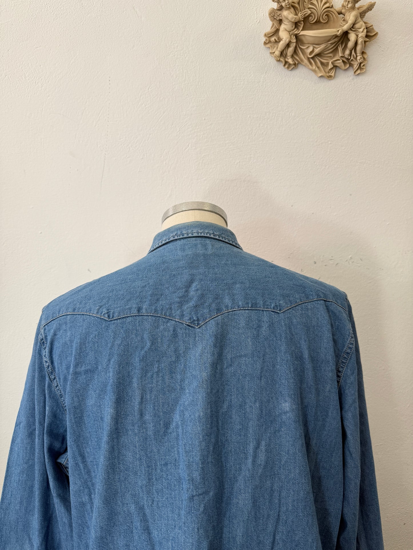 Vintage Wrangler Denim Shirt “XL”