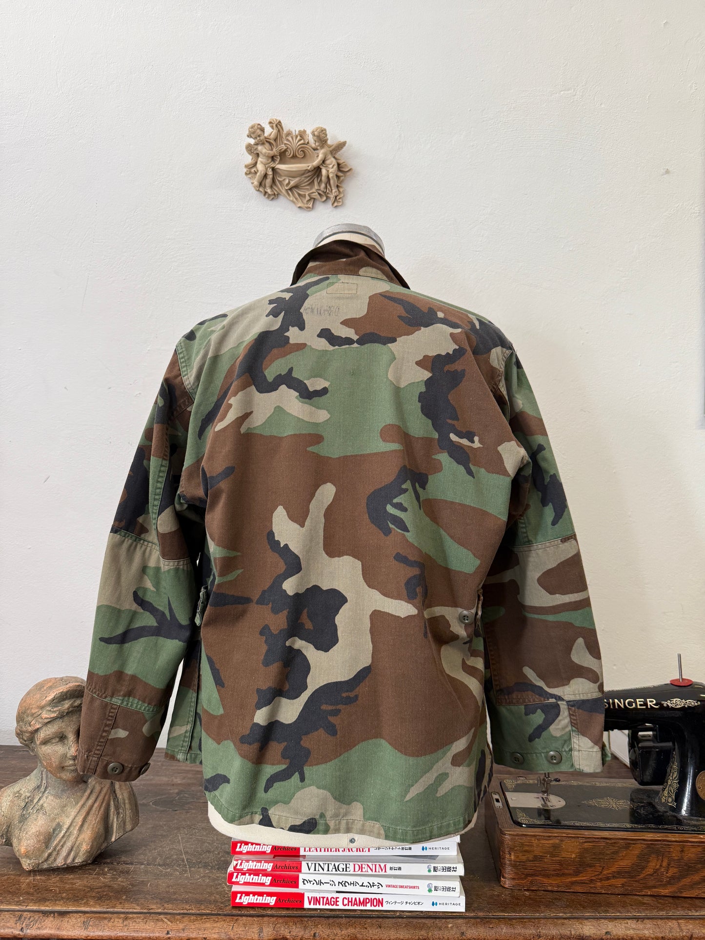 Vintage Woodland Jacket Us Army “M”