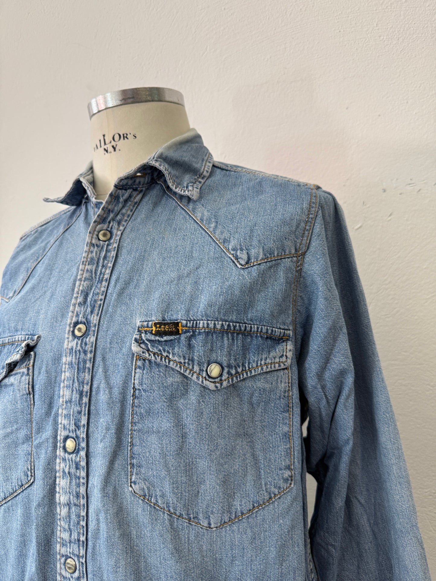 Vintage Lee Denim Shirt “S”