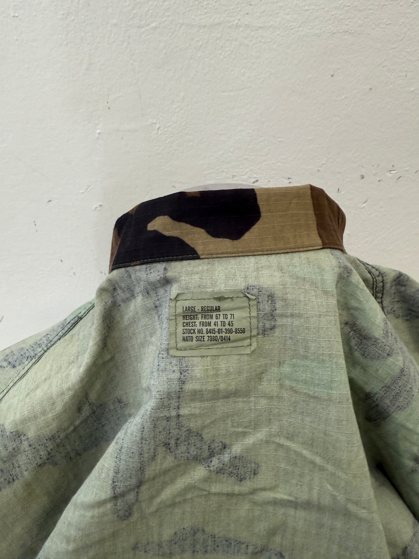 Vintage Woodland Jacket Us Army “XL”