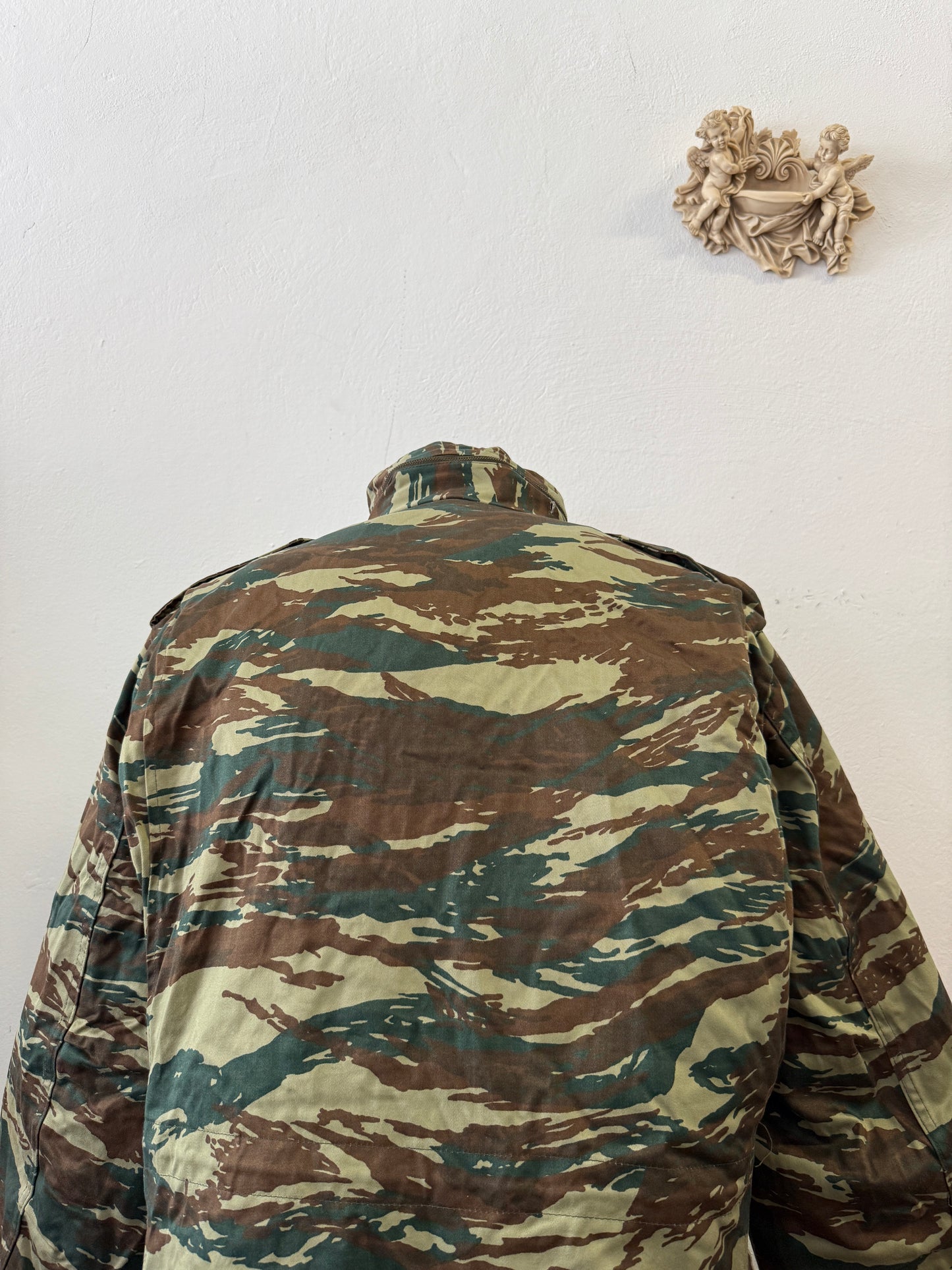 Vintage Greek Army Field Jacket M65 With Liner “L/XL”