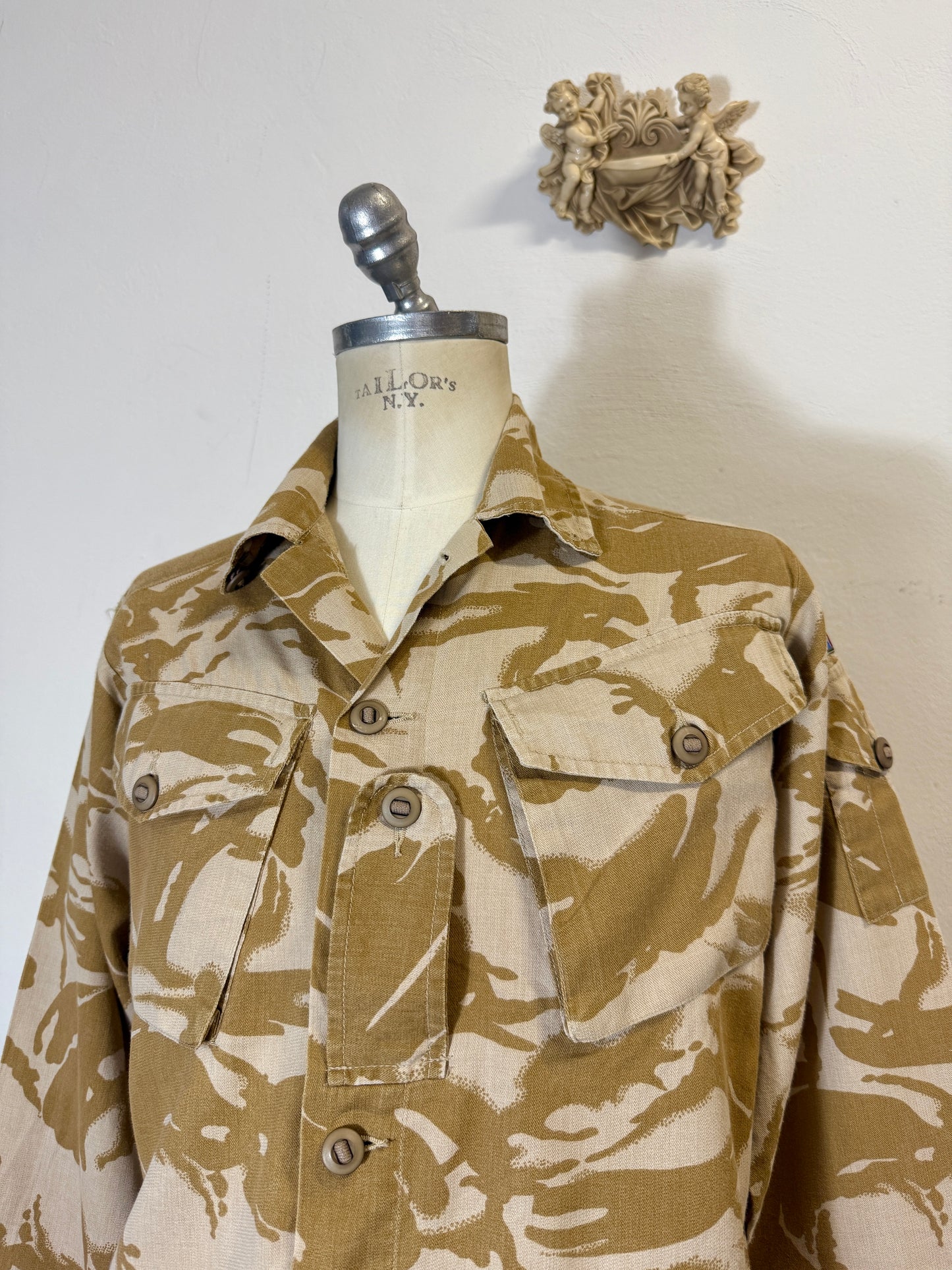 Vintage British Army Camo Jacket “M”